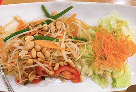 S Thai food Restaurant Temecula, CA best thai food S11 Papaya Salad